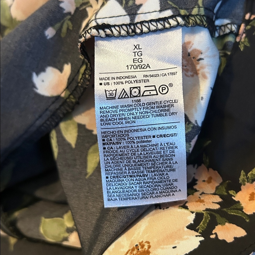 The Occasion Old Navy Floral Midi Skirt Set Sz XL NWOT - Picture 8 of 12